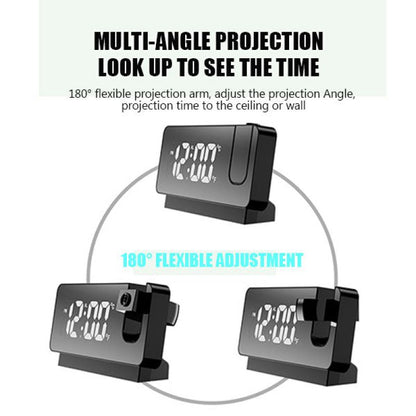 Mirror Projection Alarm Clock